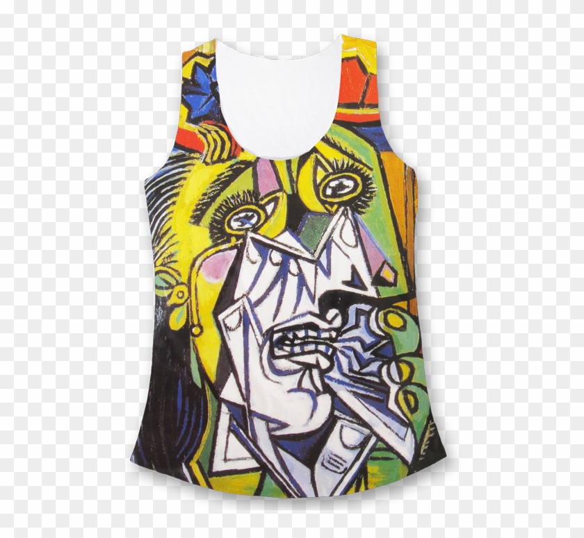 All Over Print Fashion Tank Tops - Cubist Portraits Picasso Clipart #857066