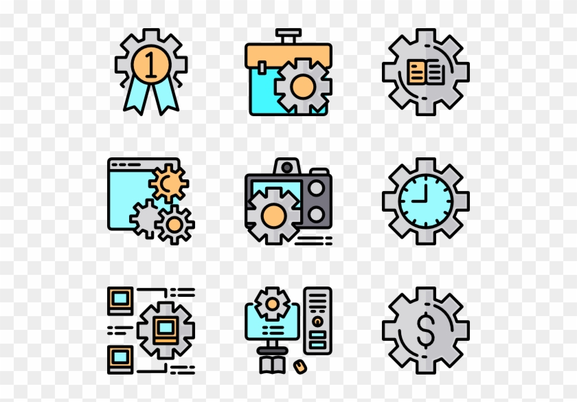 Gear Icon Png Clipart #857101