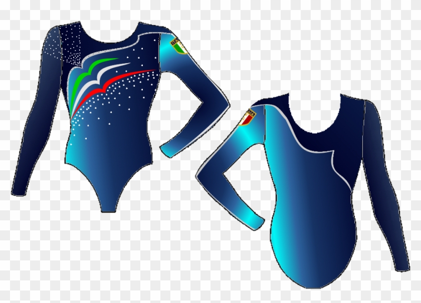 Leotard Italy 2013 - Body Gara Ginnastica Artistica Clipart