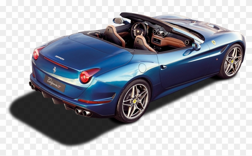 2015 Blue Ferrari California T Clipart #857329