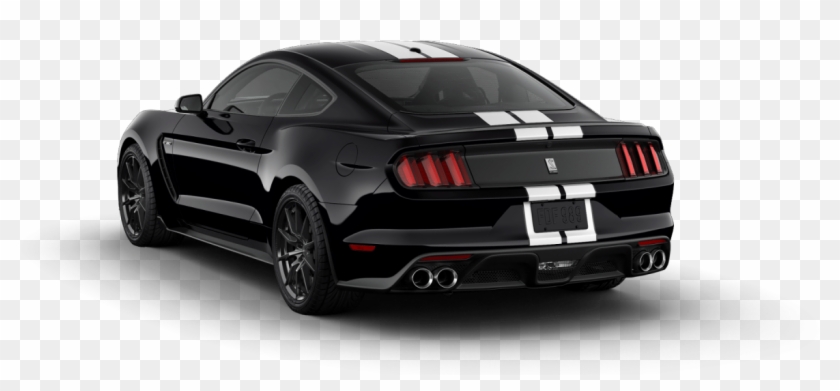 Ford Mustang Shelby Gt350 Back Png Clipart - Black 2017 Ford Mustang Shelby Gt350 Transparent Png #857463