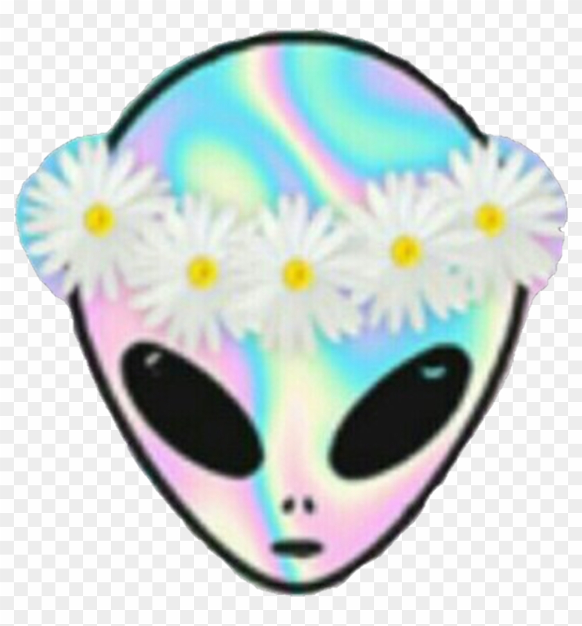 Alien Sticker - Alien With A Crown Clipart #857489