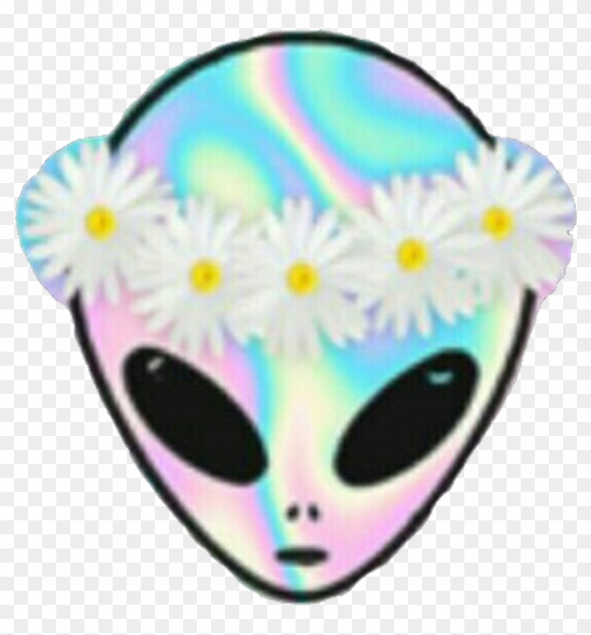 Alien Sticker - Alien With A Crown Clipart