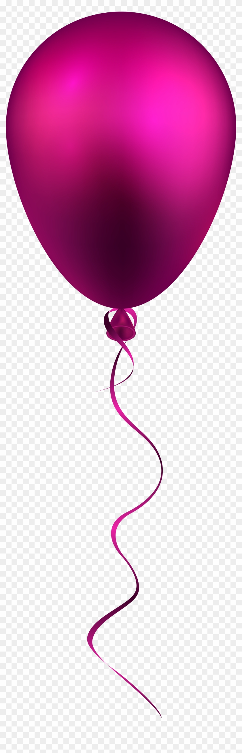 Pink Balloon Png Clip Art - Balloon Transparent Png