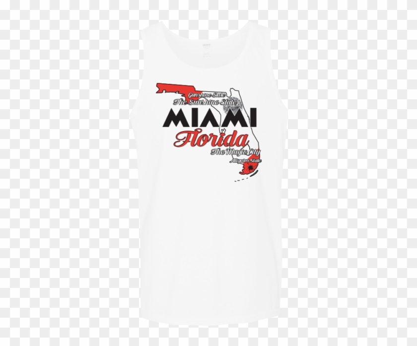 Core Stare Brand Rep Your City Miami Tank Top - Active Tank Clipart #857694