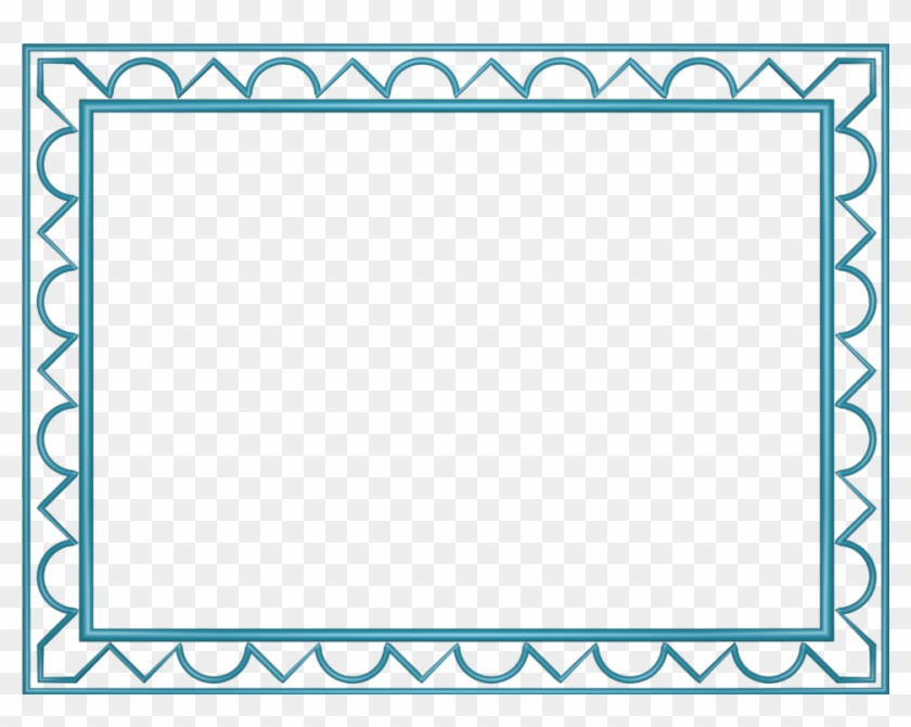 Light Blue Artistic Loop Triangle Rectangular Powerpoint - Happy New Year Hindi Poem Clipart