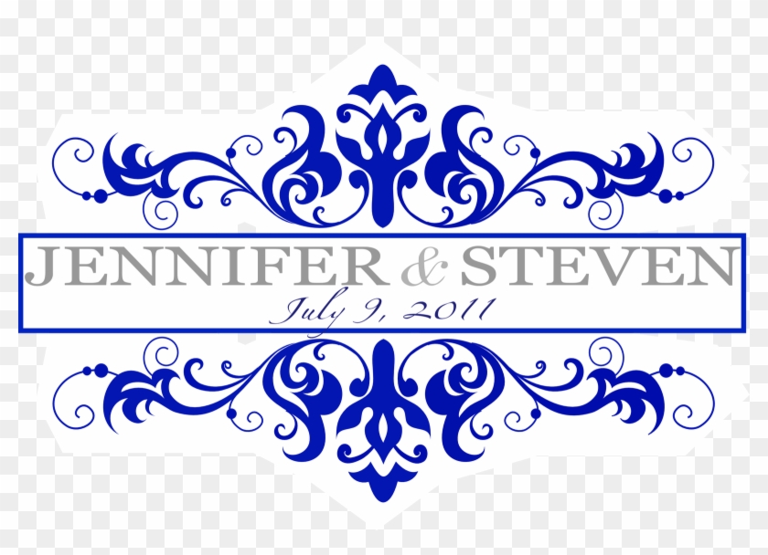 Royal Blue Border Design Christopherbathum Co Clipart #858215