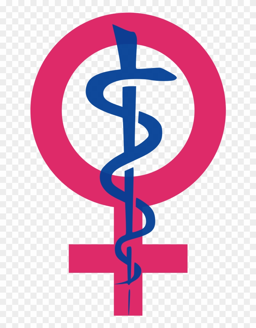 Women's Health Icon - Reproductive Health Symbol Clipart #858550