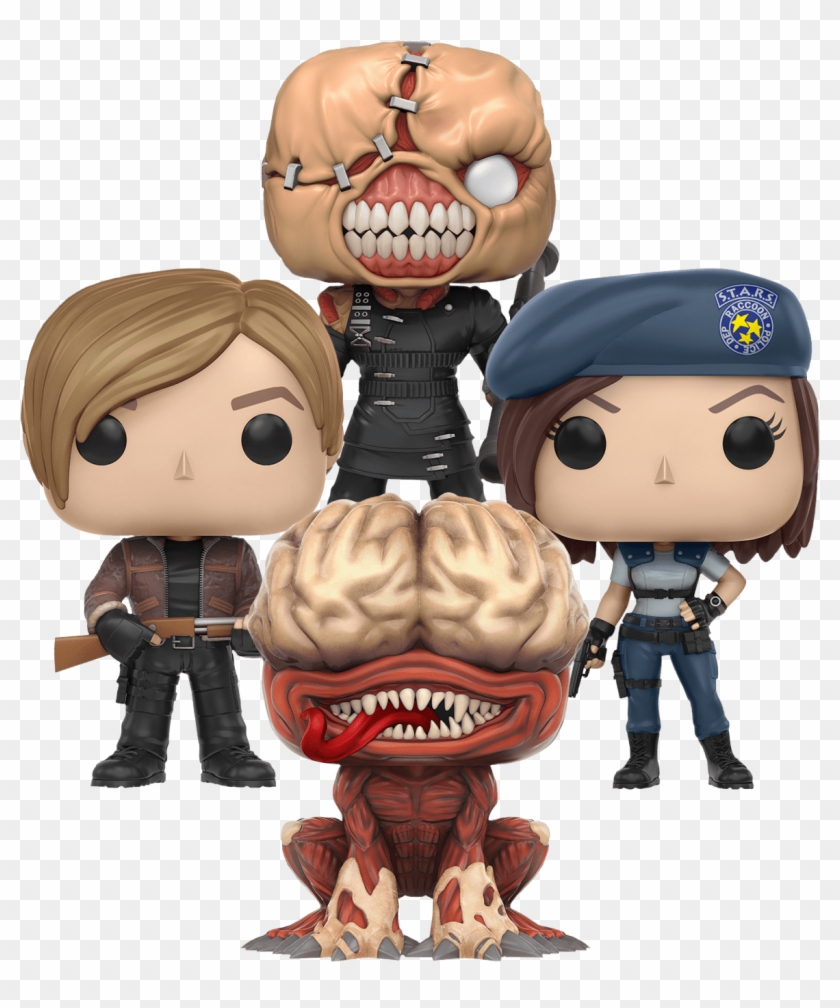 Funko Pop Games - Resident Evil Pop Figure Clipart