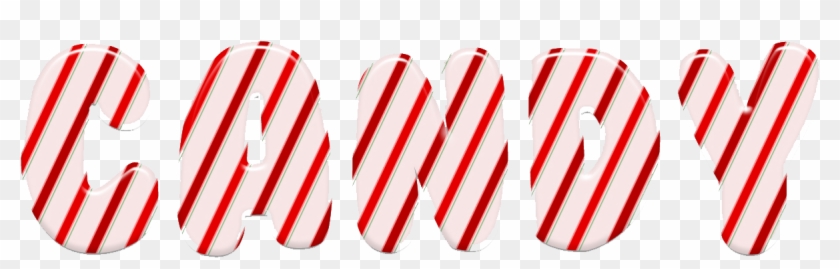 Candy Cane Transparent Background By Drsela-d4j8rj3 - Calligraphy Clipart #858689