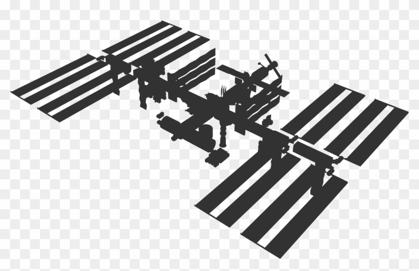 International Space Station Png - International Space Station Vector Clipart #858977