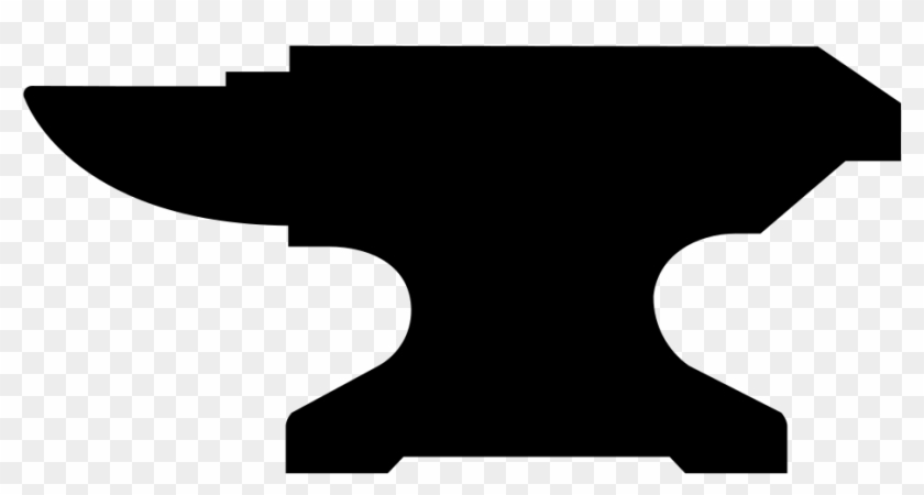 File - Noun Project - Anvil - Svg - Anvil Icon Clipart #859126