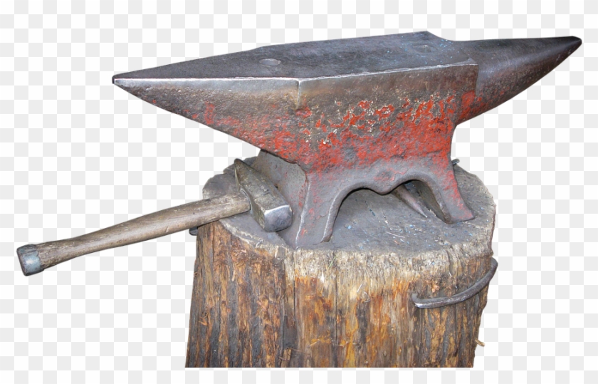 Anvil, Hammer, Blacksmith, Forge, Iron, Craft, Metal - Anvil Types By Maker Clipart #859179