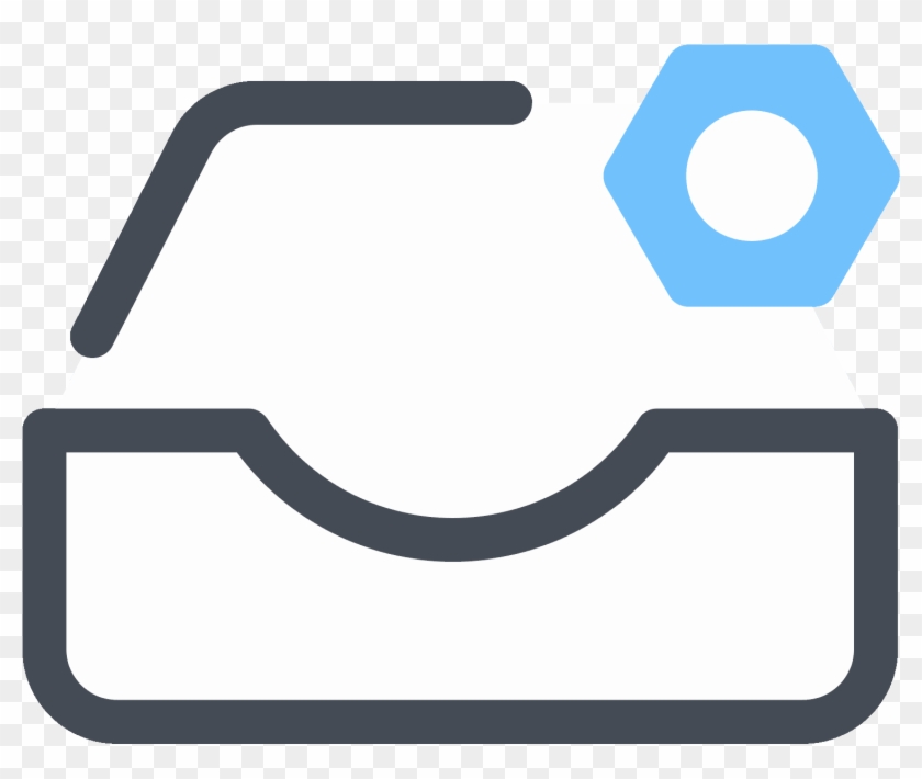 Inbox Settings Icon Clipart