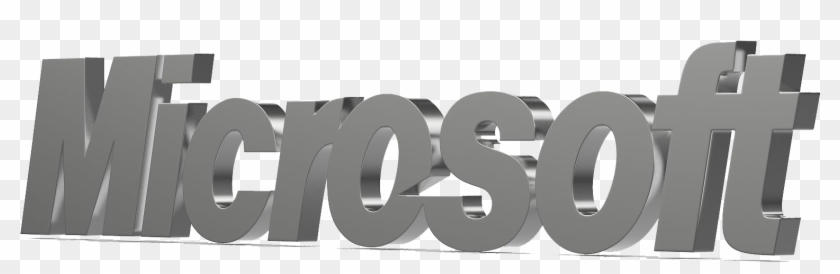 Microsoft Logo Png Background - Monochrome Clipart