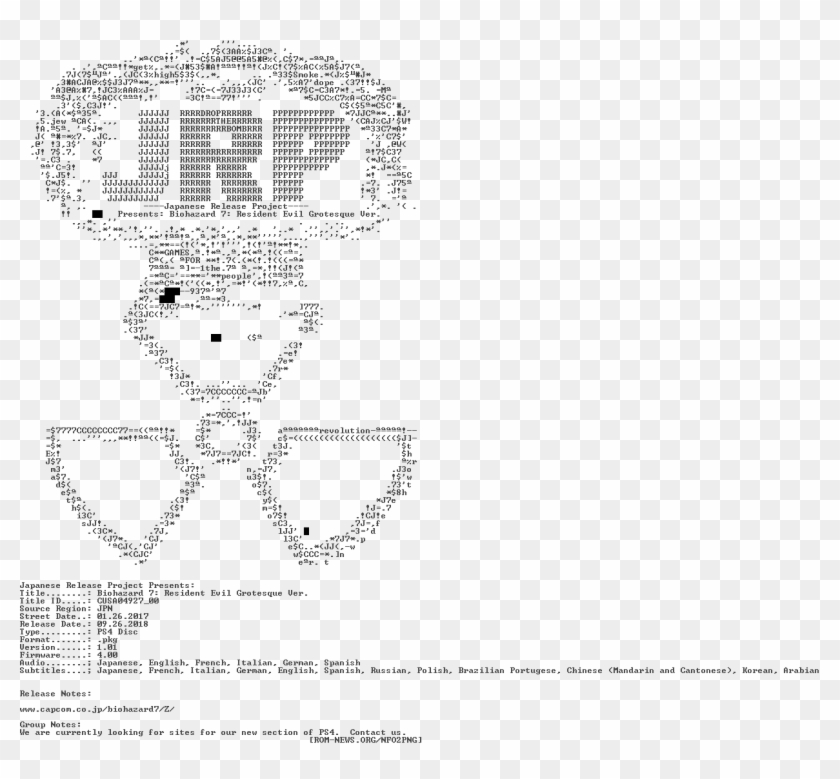 Biohazard - 7 - Resident - Evil - Grotesque - Ver - - Drawing Clipart #859347