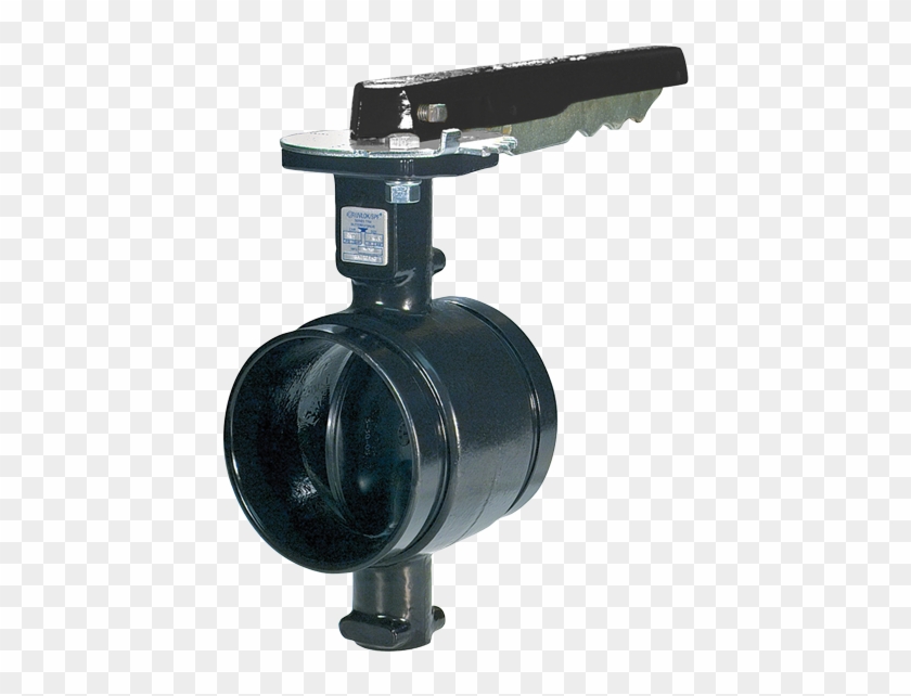 Valves & Valve Accessories - Grooved Butterfly Valve Clipart #859452