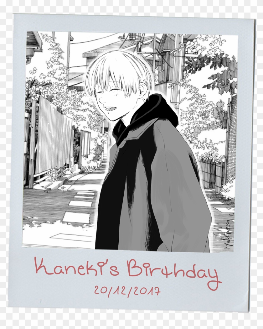 Fan Art - Happy Birthday Kaneki Clipart