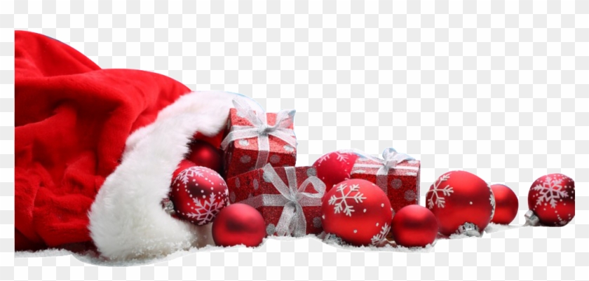 Christmas Gifts Scattered Around The Ground Clipart