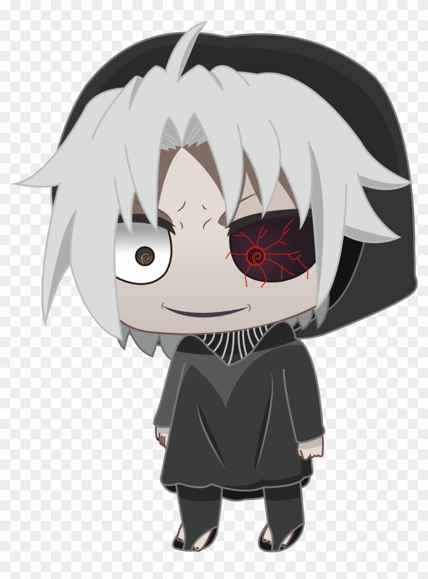 With A Kakugan A Kaneki Chibi Some Other Chibis That Clipart