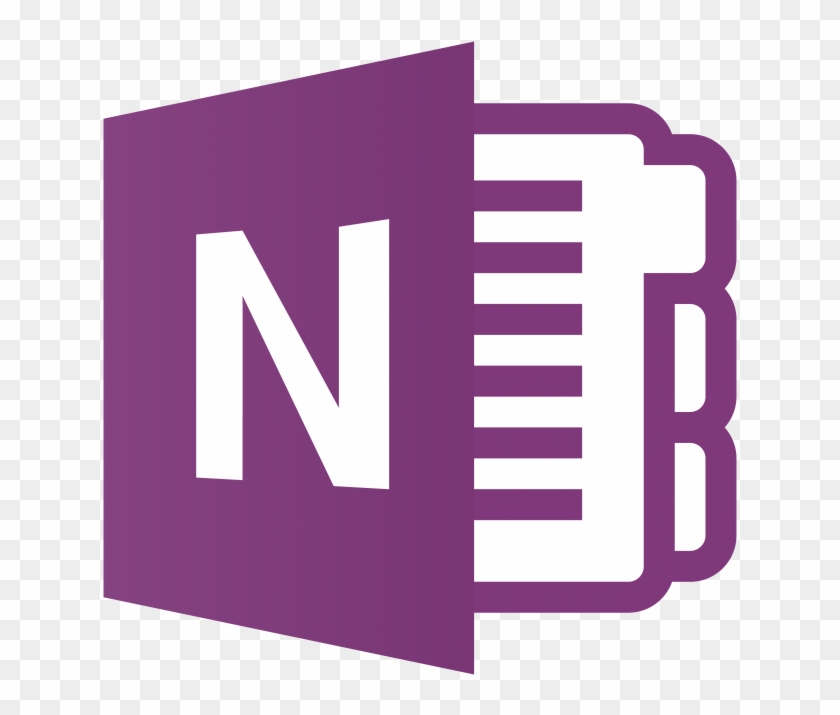 Microsoft One Note - Microsoft Onenote Logo 2016 Clipart