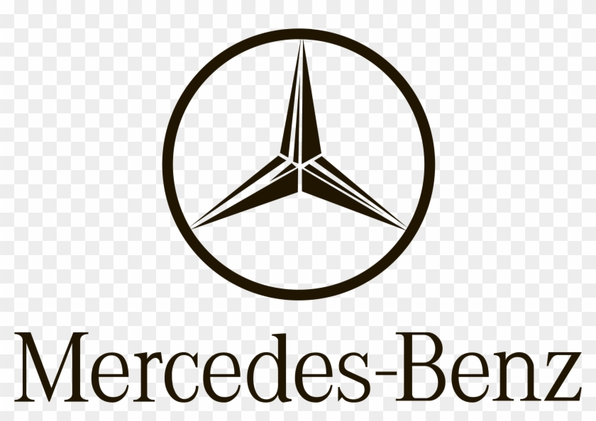 Mercedes Logo Zeichen Vektor Bedeutendes - Mercedes Benz C Logo Clipart