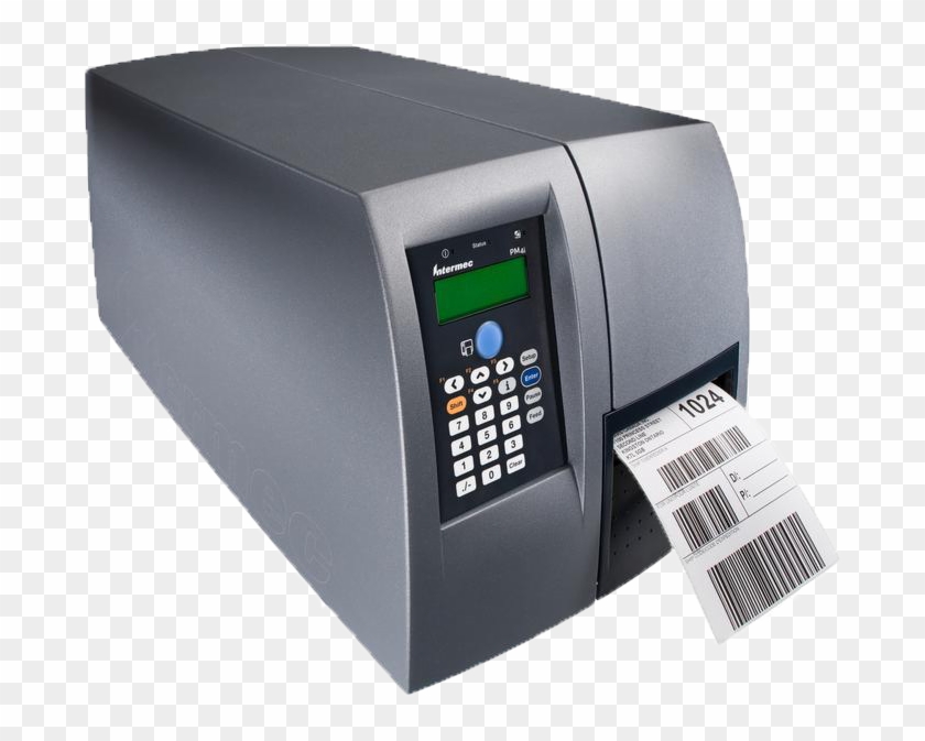 Impressora De Código De Barras Pm4i Térmica - Intermec Label Printer Clipart