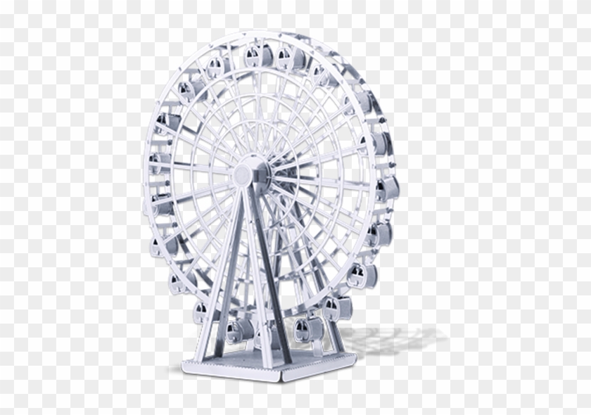 Metal Earth Online Store - Big Wheel 3d Model Transparent Clipart #860531