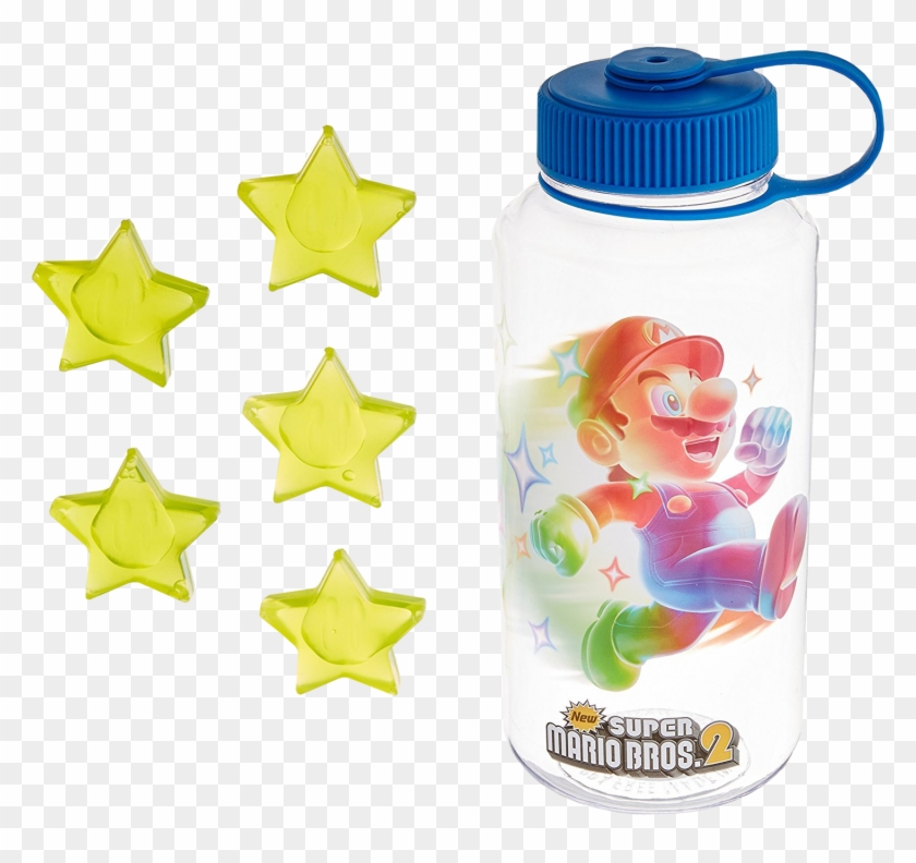 Super Mario Brothers 2 Water Bottle - Water Bottle Clipart #860812