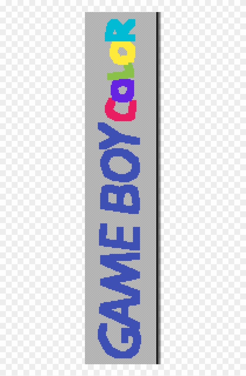 Game Boy Color Box Art Template - Klax Game Boy Color Clipart