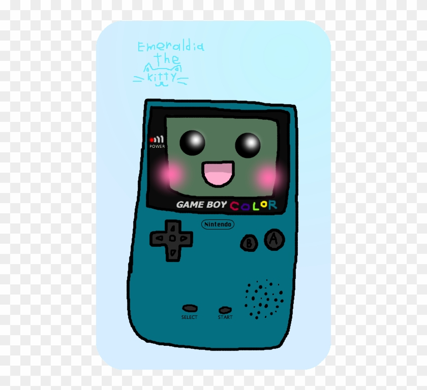 Kawaii Gameboy Color - Game Boy Clipart
