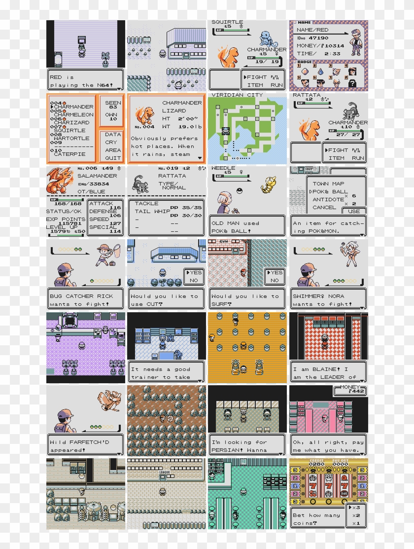U6wqjyr - Pokemon Red And Blue Space World Edition Clipart #862588