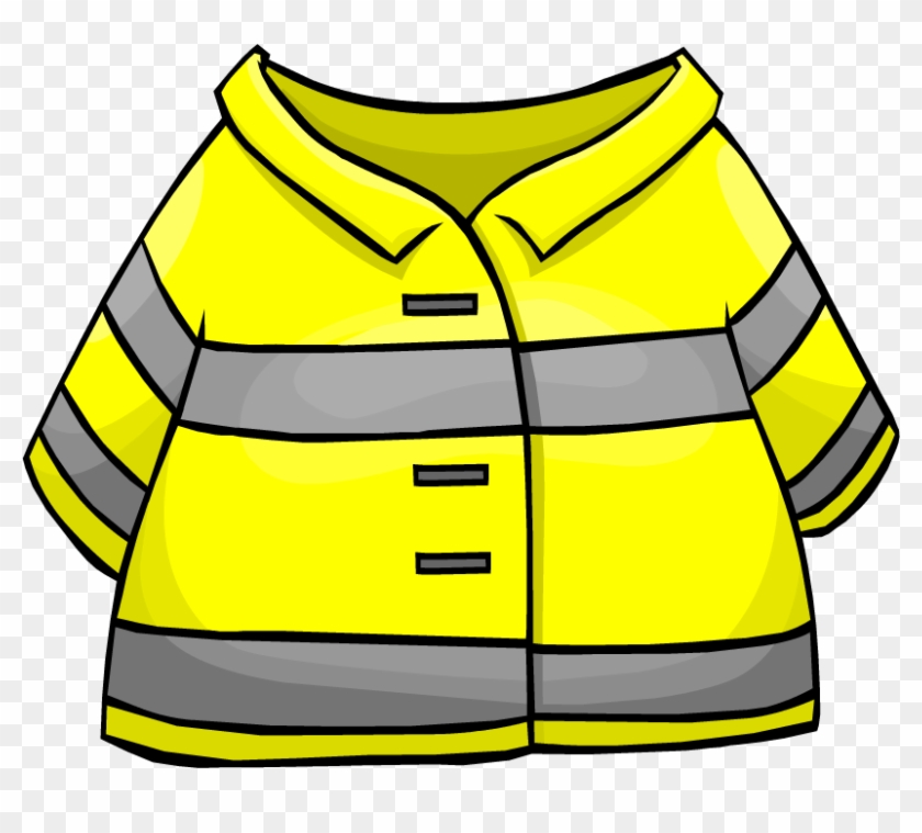 Collection Of Fighter Jacket High Quality - Firefighter Jacket Clipart - Png Download #862594