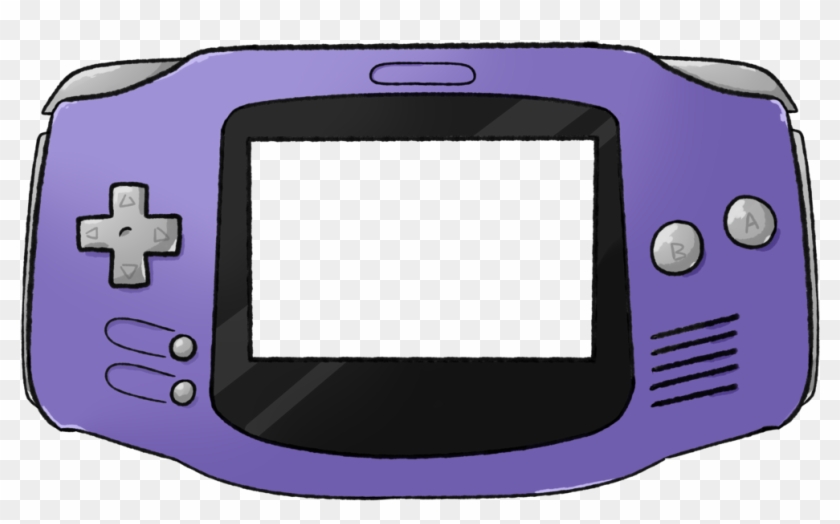Graphic Royalty Free Download Drawing Console For Free - Gameboy Advance Png Clipart #862714