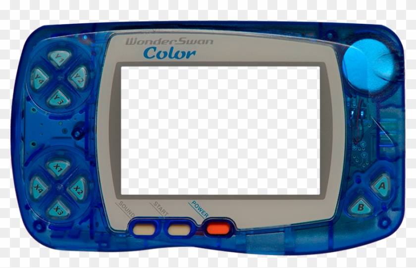 Bezel Bandai Wonderswan Color Handheld (full Device) - Screen Clipart