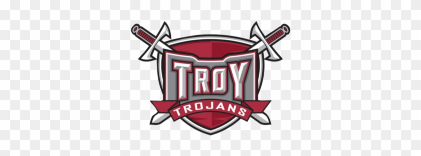 Lsu Tigers Vs - Troy Trojans Football Logo Png Clipart
