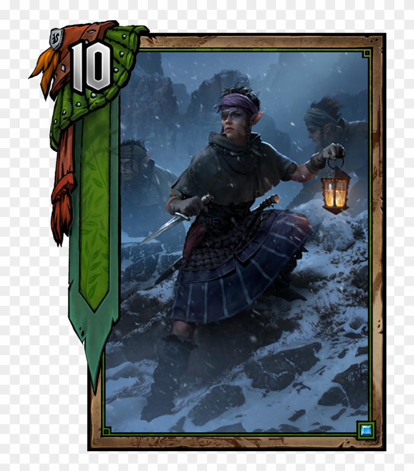 Elven Scout - Witcher Elves Art Clipart #862866