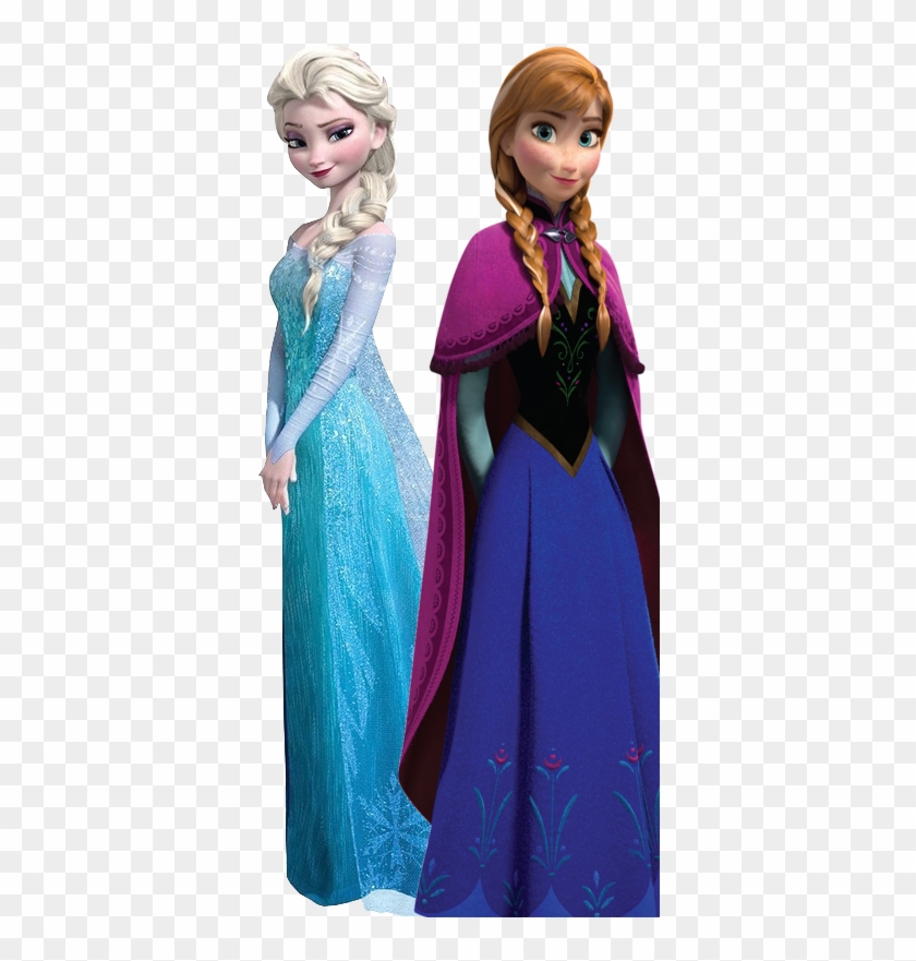 Elsa E Ana Png - Elsa And Anna Png Clipart