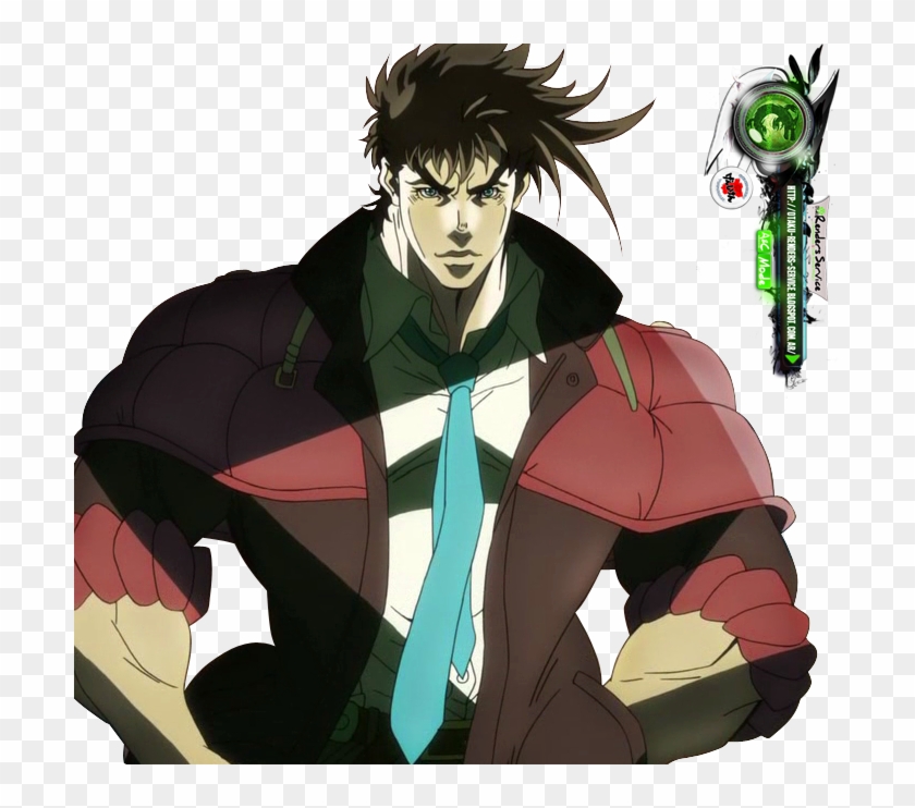 Compared To His Grandpa He Had A Much More Carefree - Joseph Joestar Red Jacket Clipart