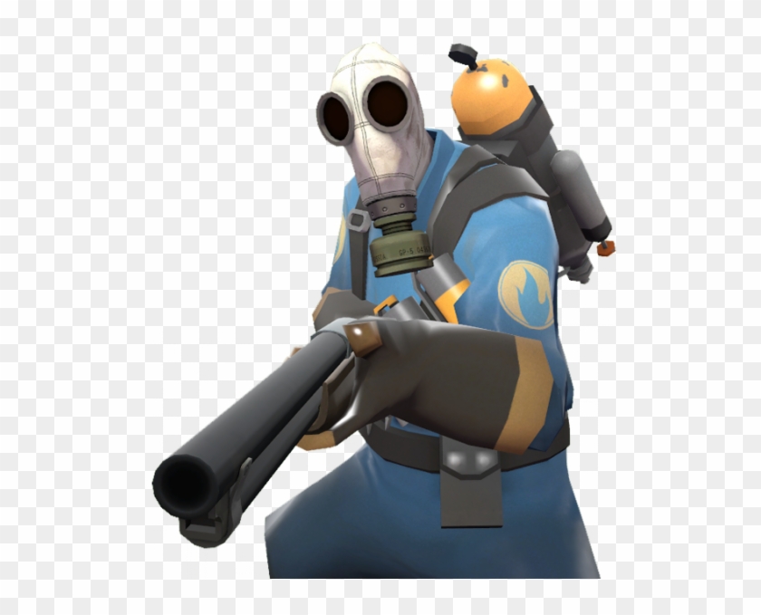 Personnage Gmod Png - Tf2 Blue Pyro Clipart