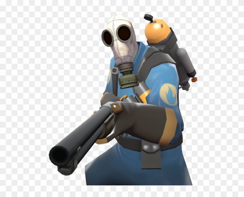 Personnage Gmod Png - Tf2 Blue Pyro Clipart #863752