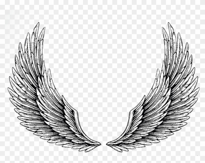 Wings Tattoo Png Download Image - Under Breast Wing Tattoo Clipart #863870