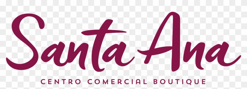 Santa Ana Centro Comercial Boutique - Calligraphy Clipart