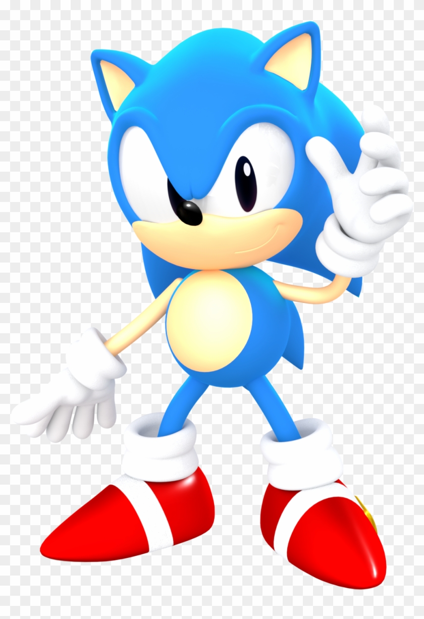 Sonic The Hedgehog, Blur, Video Games, I Love, Videogames, - Sonic Classic Sonic Forces Clipart #863932