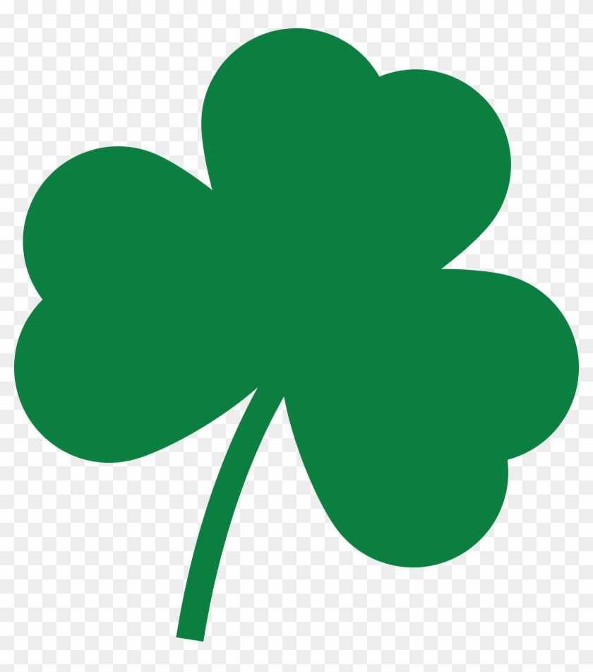 Shamrock Four Leaf Clover Clip Art - Transparent Background Shamrock Clipart - Png Download #864009