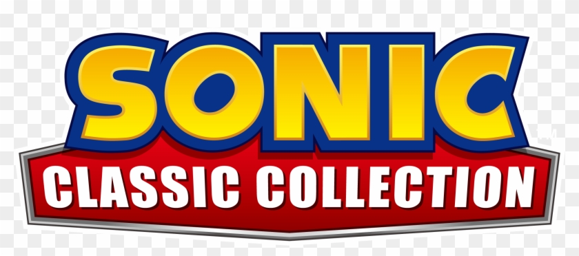 Sonic Classic Collection - Sonic Classic Collection Logo Clipart #864126