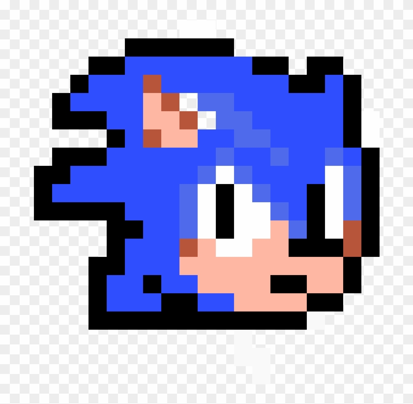 Ask Classic Sonic - Minecraft Pixel Art Fairy Tail Logo Clipart