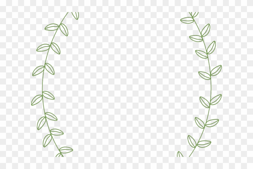 Drawn Leaves Leaf Border Png Clipart #864552