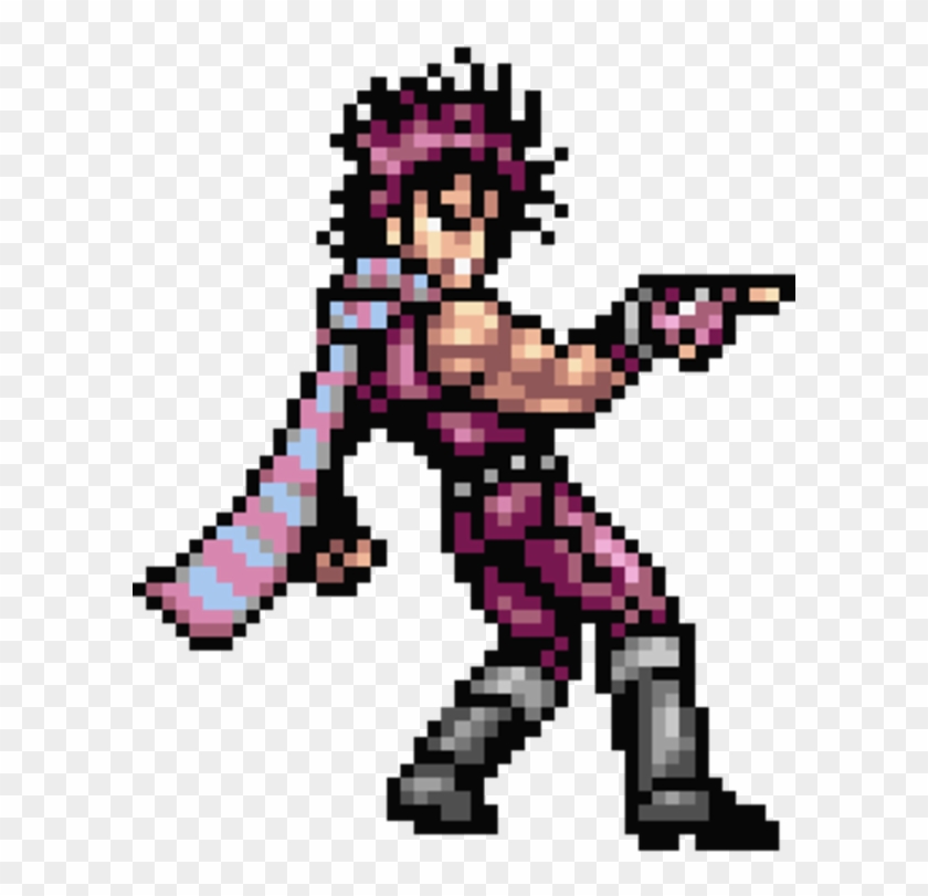 Jojo's Bizarre Adventure - Jojo's Bizarre Adventure Pixel Art Clipart #864584