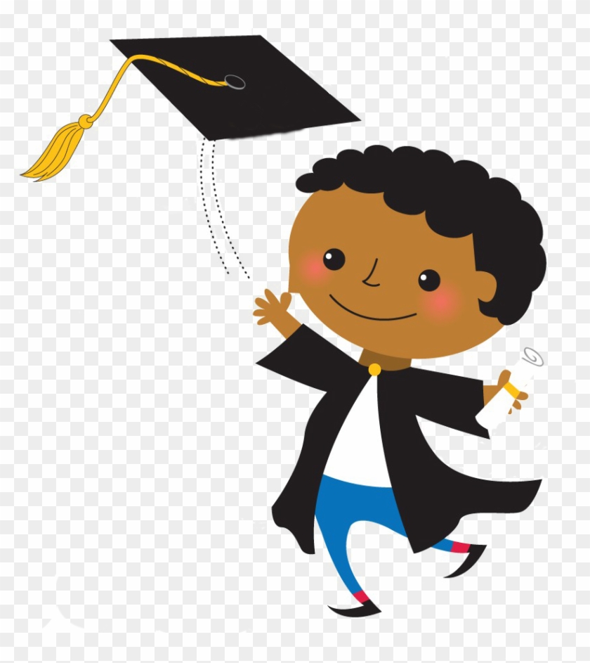 Svg Black And White Download Be College Ready Msd The - Graduation Cartoon No Background Clipart